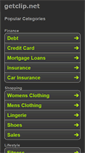 Mobile Screenshot of getclip.net